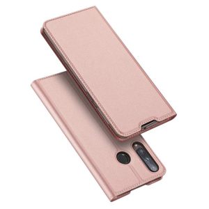 DUX DUCIS Skin Pro Bookcase kihajtható tok típusú tok Huawei P40 Lite E pink telefontok