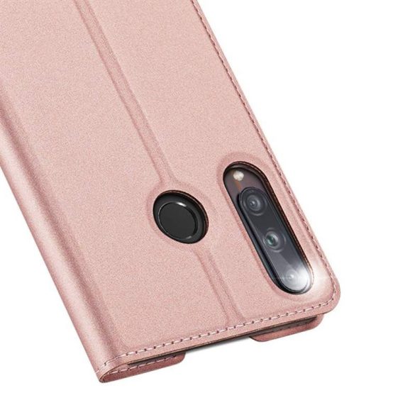 DUX DUCIS Skin Pro Bookcase kihajtható tok típusú tok Huawei P40 Lite E pink telefontok