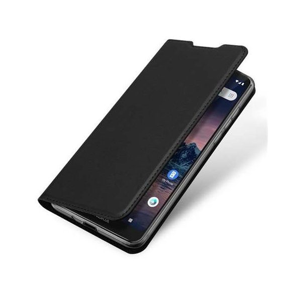 DUX DUCIS Skin Pro Bookcase kihajtható tok típusú tok Nokia 1.3 fekete telefontok