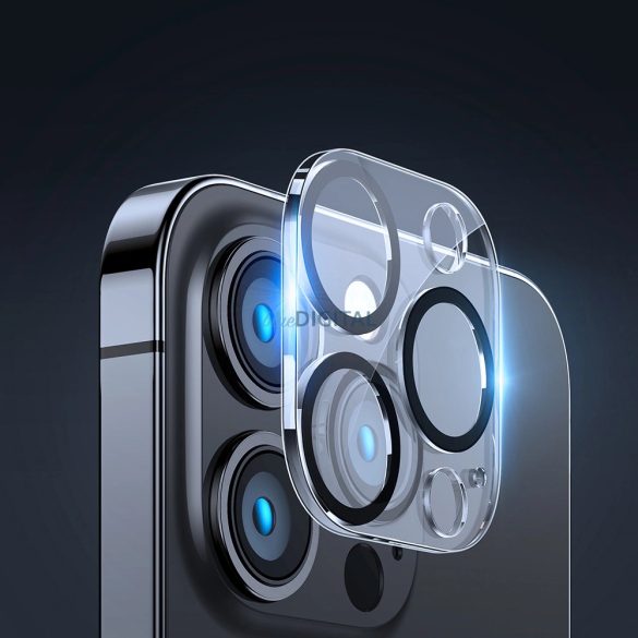 Joyroom tükör objektív védő üveg CameraiPhone 14 Pro / iPhone 14 Pro Max teljes objektíves kameravédővel (JR-LJ3)