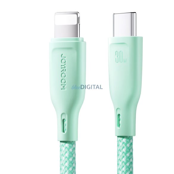 Joyroom Multi-Color Series SA34-CC3 USB-C / USB-C kábel 60W gyors átvitel 1m - rózsaszín