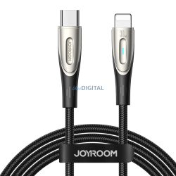   Joyroom Star-Light Series SA27-CL3 USB-C / Lightning 30W 1.2m kábel - fekete