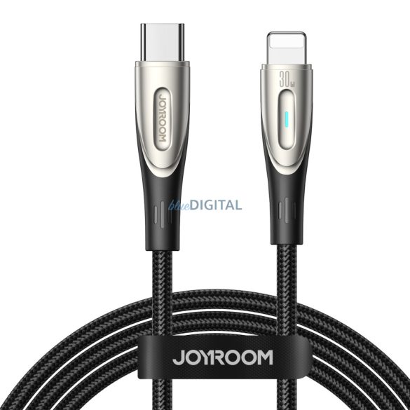 Joyroom Star-Light Series SA27-CL3 USB-C / Lightning 30W 1.2m kábel - fekete