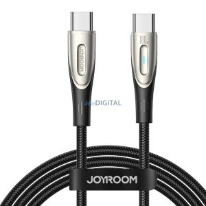 Joyroom Star-Light Series SA27-CC5 USB-C / USB-C kábel 100W 2m - fekete
