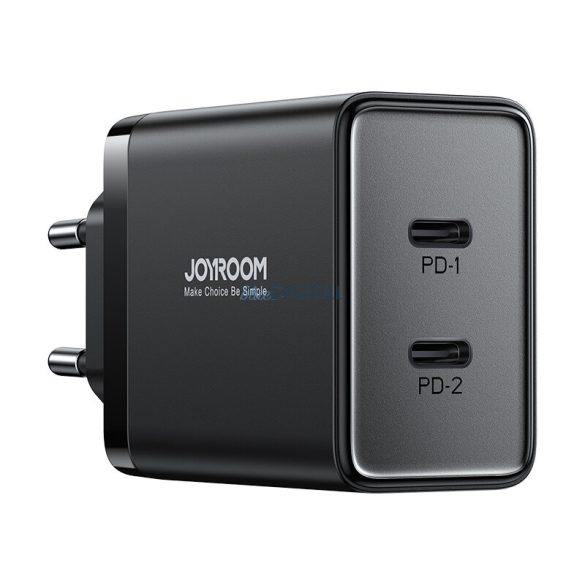 Joyroom JR-TCF09 gyorstöltő 2x USB-C 40W - fekete