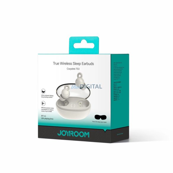 Joyroom JR-TS3 vezeték nélküli in-ear fejhallgató - fehér