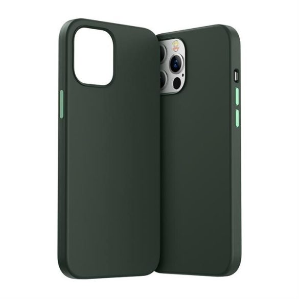 Joyroom színes sorozat tok iPhone 12 Pro Max zöld (JR-BP800)