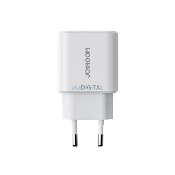 EU Joyroom JR-TCF05 20W USB-A USB-C töltő + USB-C kábel - fehér