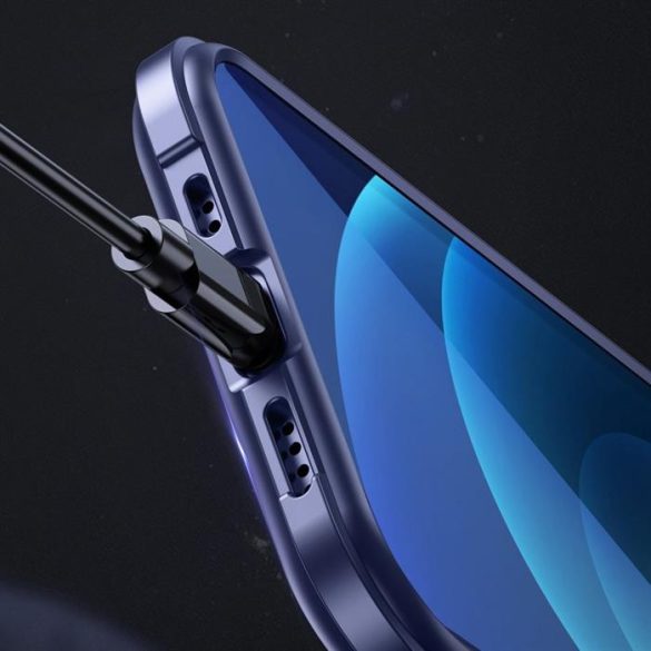 Joyroom Fregatt sorozat tartós kemény tok iPhone 12 Pro Max kék (JR-BP772)