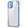 Joyroom New Beauty sorozat ultra vékony tok galvanizált váz iPhone 12 mini kék (JR-BP741)