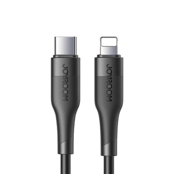 Joyroom gyors töltés USB - Lightning kábel Power Delivery 2,4 A 20 W 1,2 m fekete (S-1224M3)