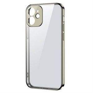 Joyroom New Beauty sorozat ultra vékony tok galvanizált váz iPhone 12 Pro arany (JR-BP743)