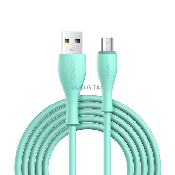 Joyroom S-2030M8 USB-A - microUSB kábel 3A 2m - zöld