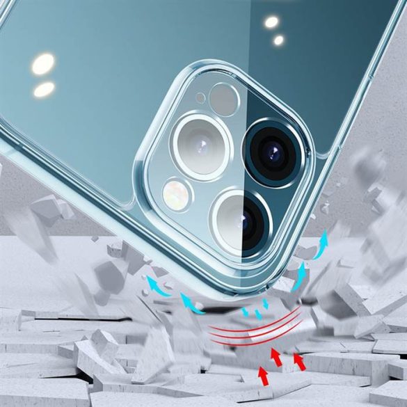 Joyroom Crystal sorozat védő telefontok iPhone 12 Pro átlátszó (JR-BP860)