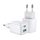 Joyroom fali gyors töltő (EU dugó) USB / USB Type-c 30W Power Delivery Quickcharge 3.0 AFC FCP White (L-QP303)