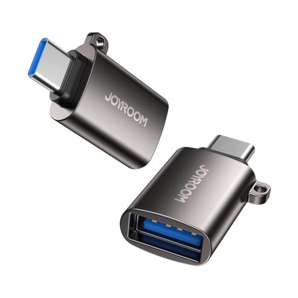 Joyroom USB 3.2 GEN 1 (apa) - USB type-c (anyai) adapter fekete (S-H151 fekete)