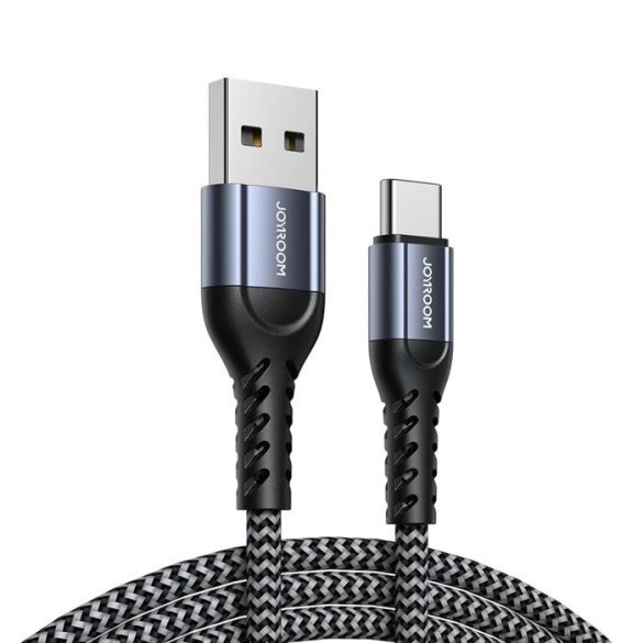 Joyroom N10 King Kong sorozat töltés adathalmaz 3 x USB- Type-c USB-kábel 0,25m + 1,2m + 2m Szürke