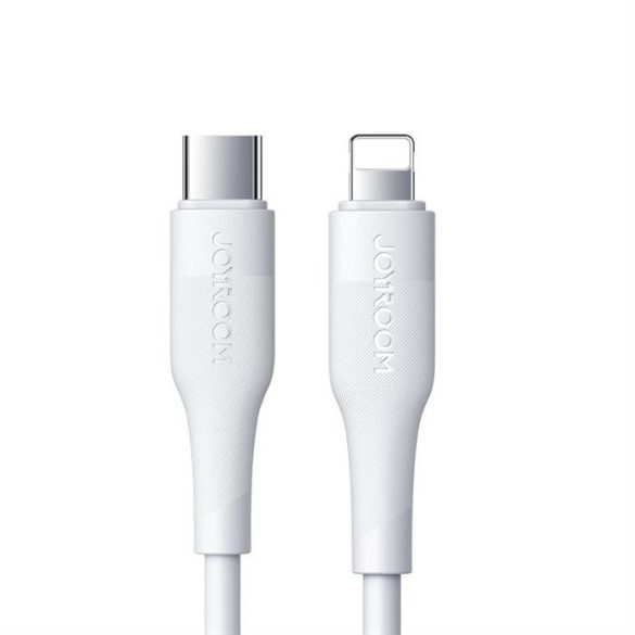 Joyroom USB type-c - Lightningkábel Power Delivery 20W 2.4a 0,25m fehér (S-02524M3 fehér)