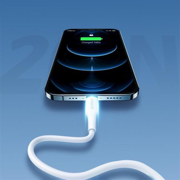Joyroom USB type-c - Lightningkábel Power Delivery 20W 2.4a 0,25m fehér (S-02524M3 fehér)