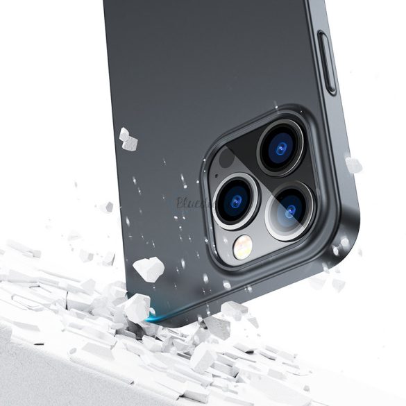 Joyroom 360 Teljes tok első és hátsó tok iPhone 13 Pro + edzett üveg tempered glass kijelző védő fekete (JR-BP935 fekete)