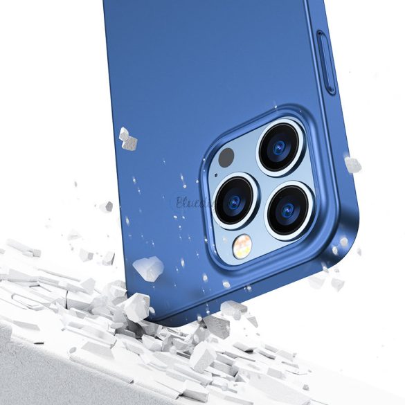 Joyroom 360 Teljes tok első és hátsó tok iPhone 13 Pro + edzett üveg tempered glass kijelző védő kék (JR-BP935 kék)