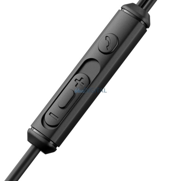 Joyroom TYPE-C Series JR-EC07 USB-C fülhallgató, fém - fekete