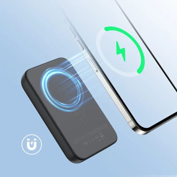 Joyroom JR-W020 MagSafe vezeték nélküli powerbank 20W 10000mAh - fekete