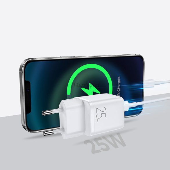 Joyroom gyors USB type-c töltő 25W 3W EU dugó fehér (L-P251)