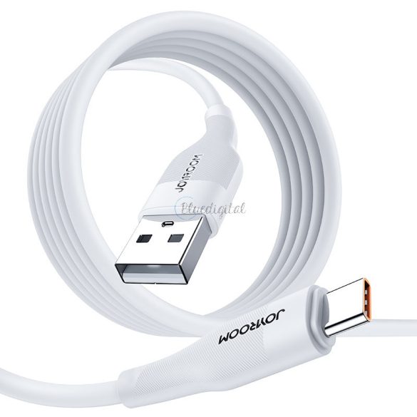 Joyroom USB kábel - USB type-c a gyors töltés / adatátvitel 6a 1m fehér (S-1060M12)