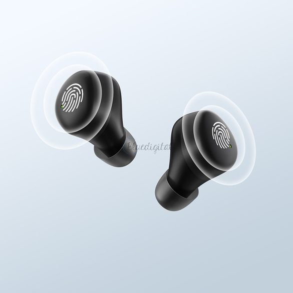 Joyroom TWS Bluetooth 5.1 300mAh vezeték nélküli fülhallgató fekete (JR-TL1 PRO)