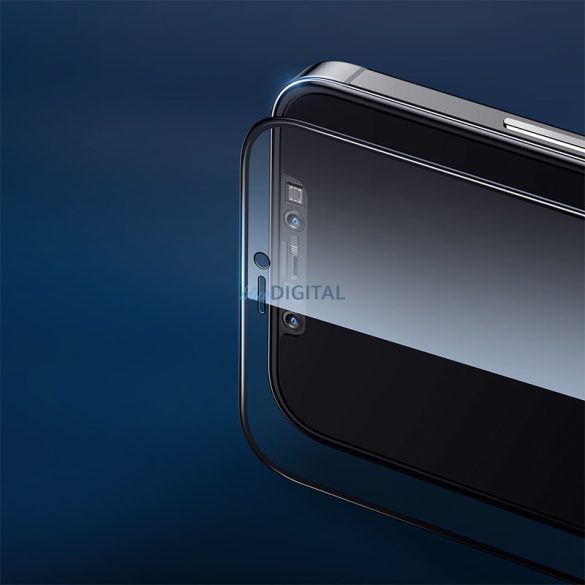 Joyroom Knight sorozat 2.5D teljes képernyő edzett üveg kék fényszűrővel iPhone 12 Pro Max (6.7 ") 