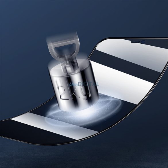 Joyroom Knight sorozat 2.5D teljes képernyő edzett üveg kék fényszűrővel iPhone 12 Pro Max (6.7 ") 