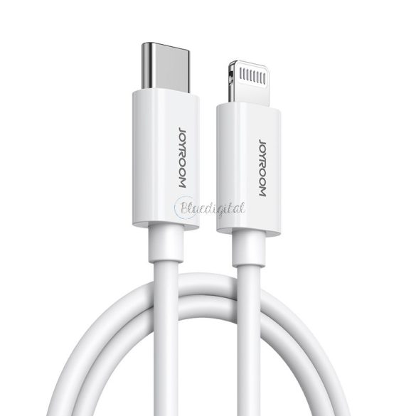 Joyroom uSB Type-c kábel - Lightning 27W PD 1.2m Fehér (S-M430)