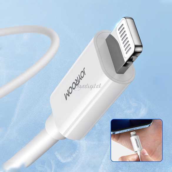 Joyroom uSB Type-c kábel - Lightning 27W PD 1.2m Fehér (S-M430)