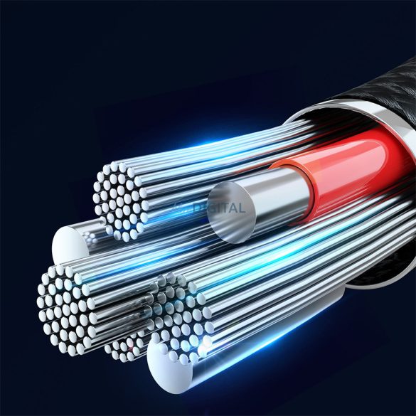 Joyroom USB kábel - Lightning töltéshez / adatátvitelhez 2.4A 20W 1.2m kék (S-UL012A12)