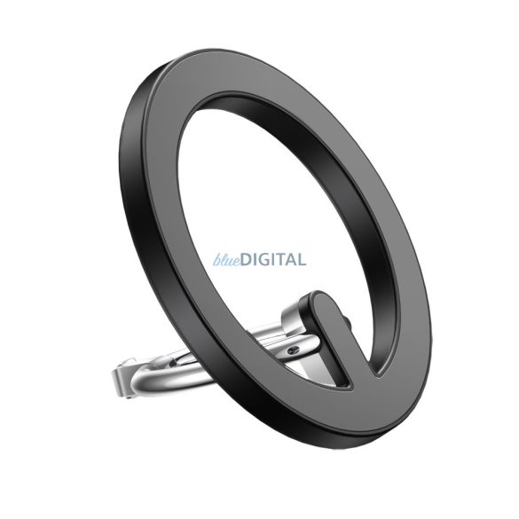 Joyroom készlet multifunkcionális mágneses autós tartó Ring telefon tartó fekete (JR-ZS294)
