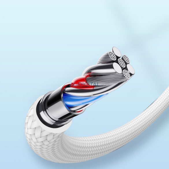 Joyroom USB kábel - Lightning 2.4A A10 Series 2 m fehér (S-UL012A10)