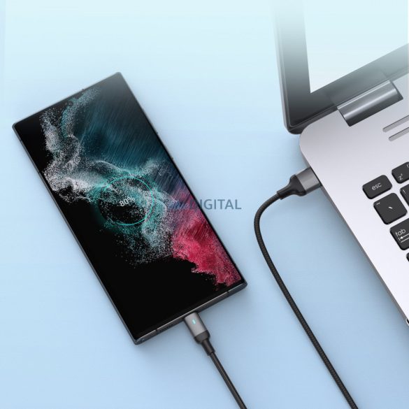 Joyroom USB kábel - USB C 3A gyorstöltéshez és adatátvitelhez A10 Series 3 m fekete (S-UC027A10)