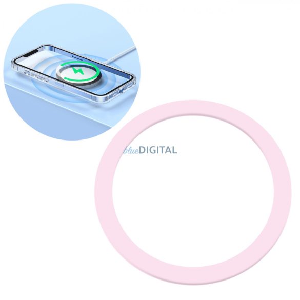 Joyroom fém mágneses Ring okostelefonhoz rózsaszín (JR-Mag-M3)