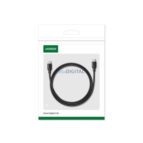 Ugreen US562 USB-C és USB-C PD gyors töltő kábel 1,5m fekete