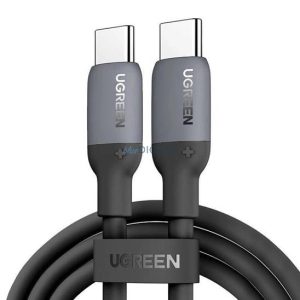 Ugreen US563 USB-C / USB-C PD 60W szilikon kábel 2m - fekete