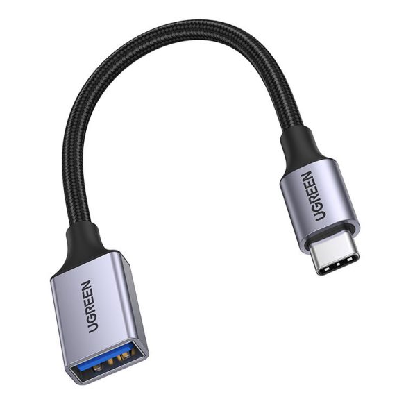 USB C (férfi) - USB (női) 3.0 OTG kábel 0.15m Ugreen US378 - fekete