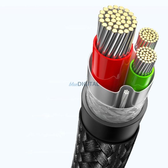 Ugreen US555 100W USB-C / USB-C PD kábel 3 m - szürke