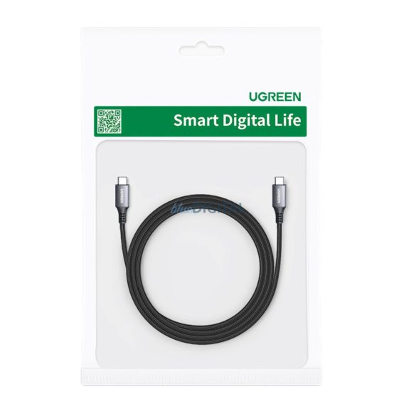Ugreen US555 100W USB-C / USB-C PD kábel 3 m - szürke