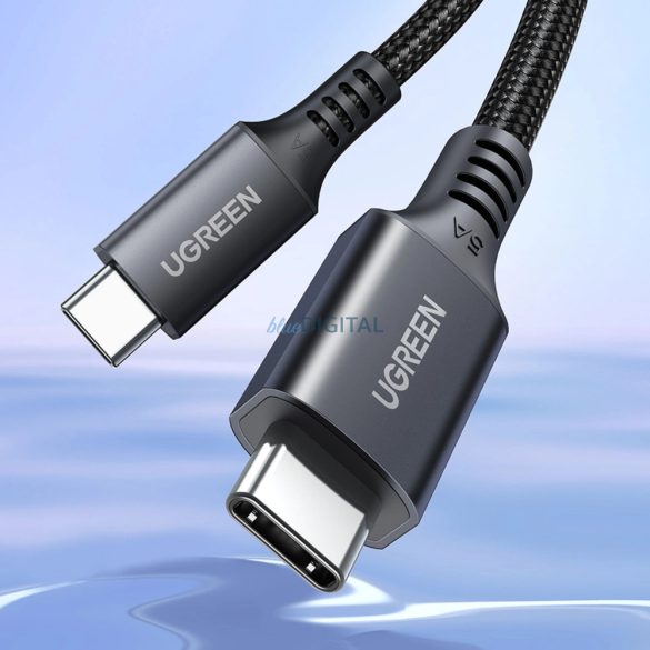 Ugreen US555 100W USB-C / USB-C PD kábel 3 m - szürke