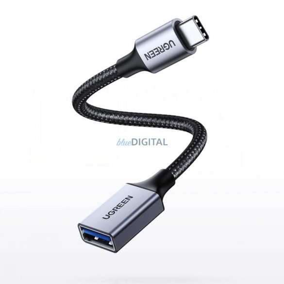 Ugreen OTG adapter kábel USB-C (male) - USB-A (female) 5Gb/s 0.15m fekete (US378)