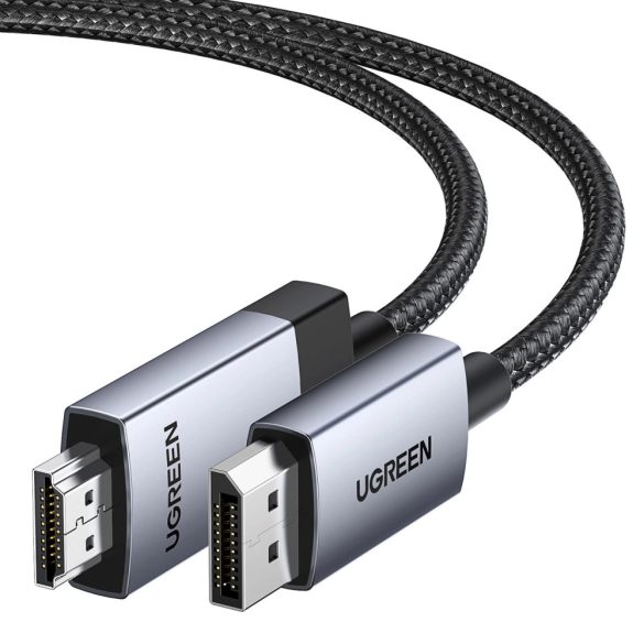 Ugreen DP119 DisplayPort - HDMI kábel 4K 60Hz 3m - szürke