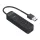 Orico TWU32-4A USB-A 3.1 hub / 1x USB-A 3.1 + 3x USB-A 2.0 + USB-C 5V/3A - fekete színben