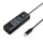 Orico PWC2U-C3 USB-C hub / 2x USB-A 3.0 + 1x USB-C 3.0 - Fekete