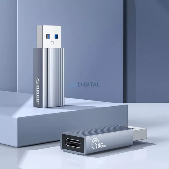 Orico AH-AC10 adapter USB-C USB-A 3.1 adapterre - szürke